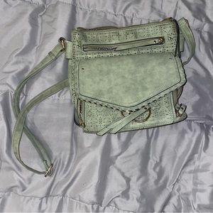 Green crossbody bag